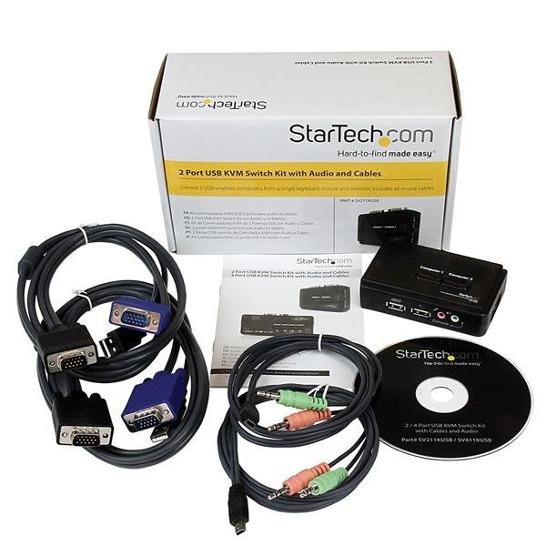 EAN 0065030820479 - StarTech.com SV211KUSB interruptor KVM Negro imagen 6
