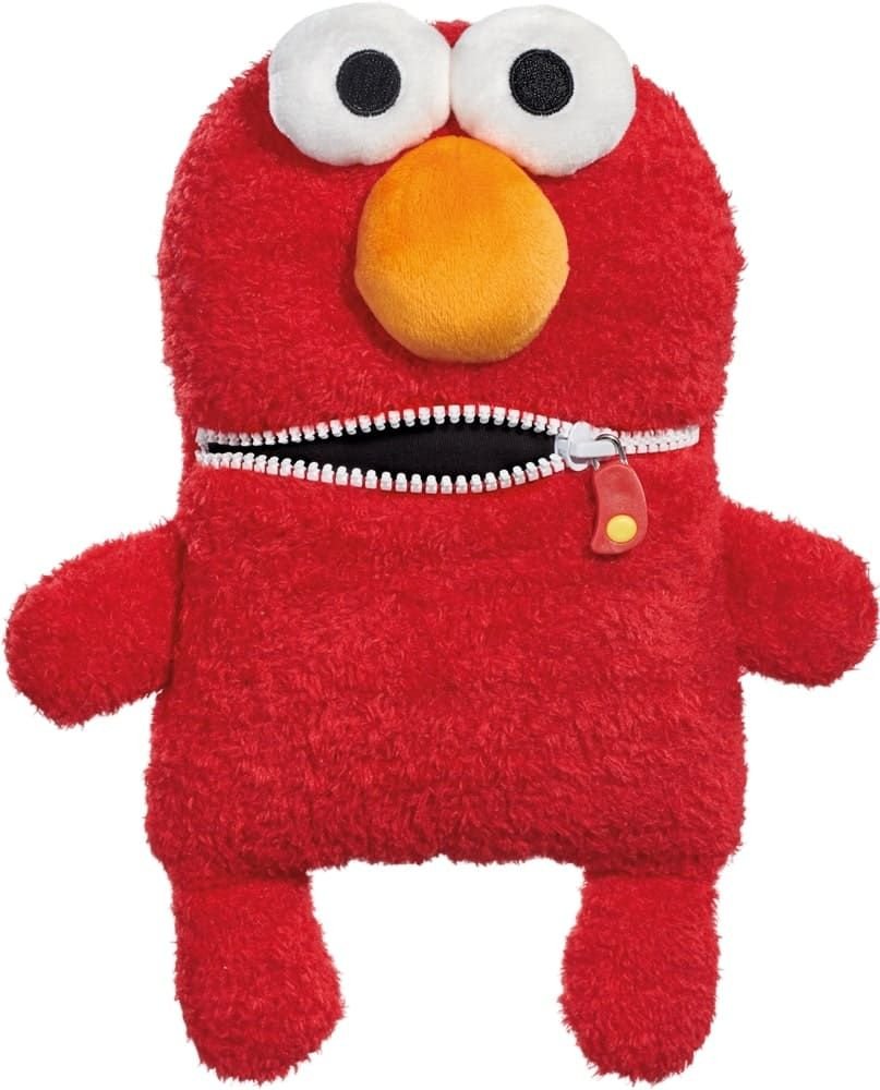 Schmidt Juega Al Comedor De Preocupaciones Elmo, Peluche (Rojo, Tamaño: 27,5 Cm)