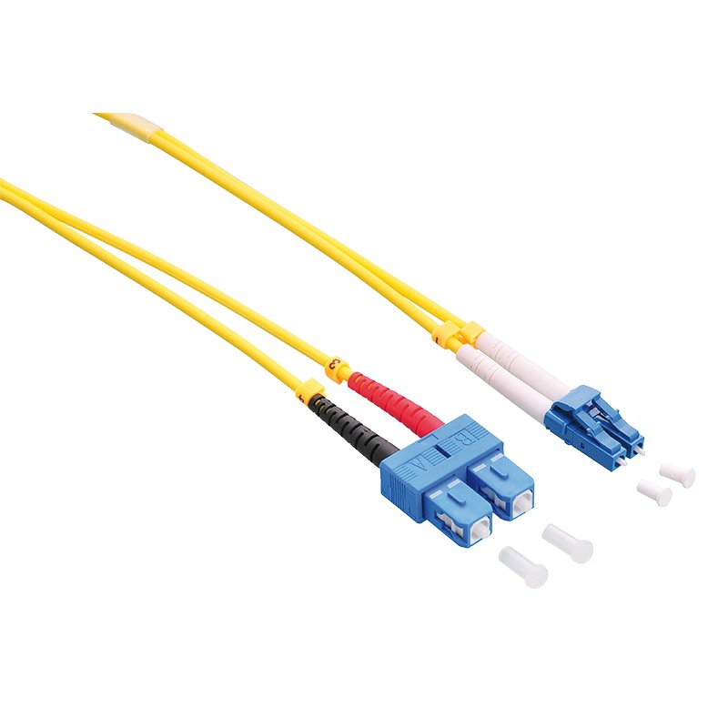 Logilink Fiber Duplex Patch Cable, Os2, 9/125?, Lc-Sc, Yellow, 2 M