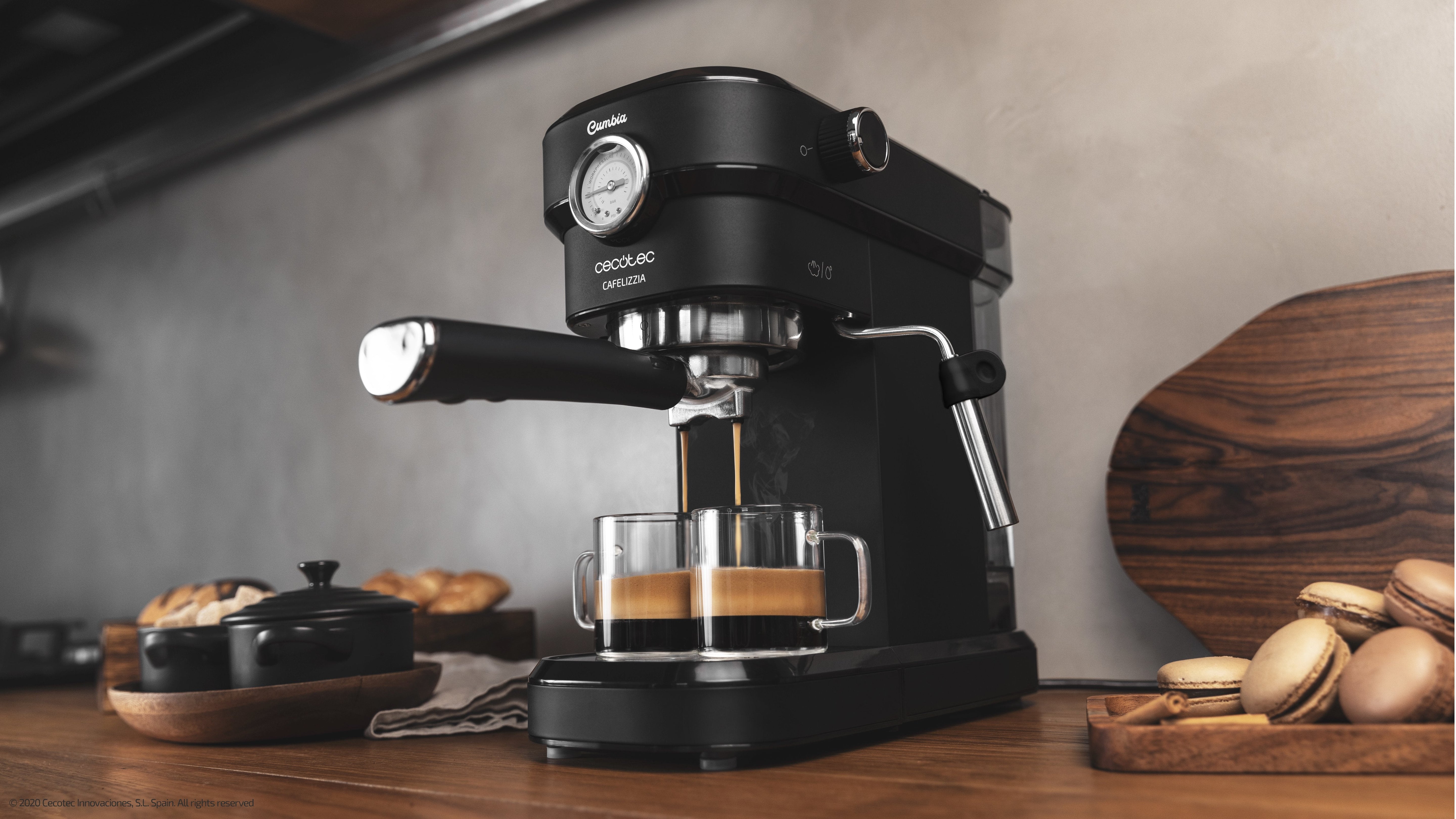 Cafetera Cecotec Cafelizzia 790 Pro 1350 W 1,2 L Negro, Acero Inoxidable