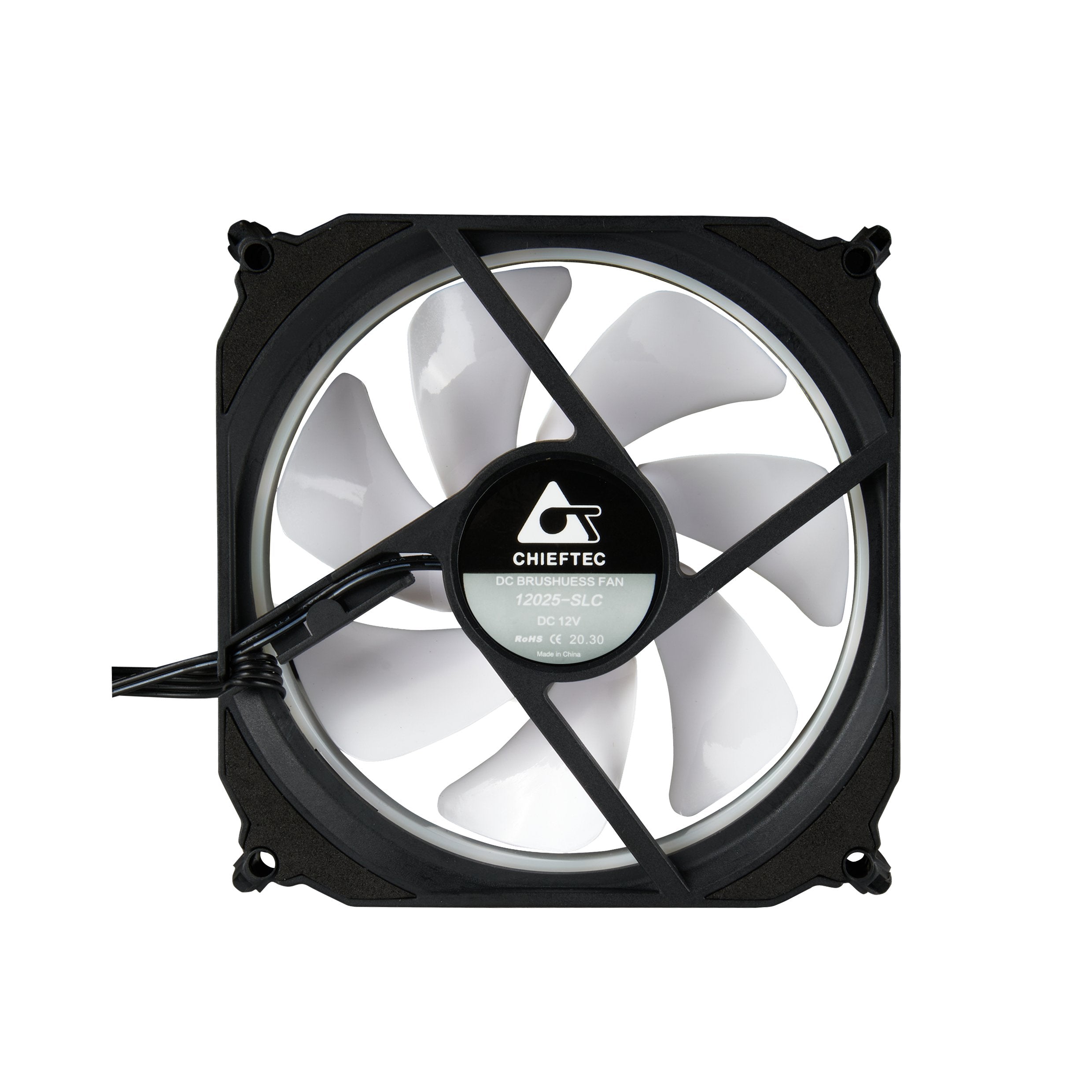 Chieftec Cf-3012-Rgb Ventilador De Pc Carcasa Del Ordenador 12 Cm Negro