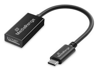 Mediarange Usb-C Zu Dp Audio Video Convertidor, 20cm, Sw
