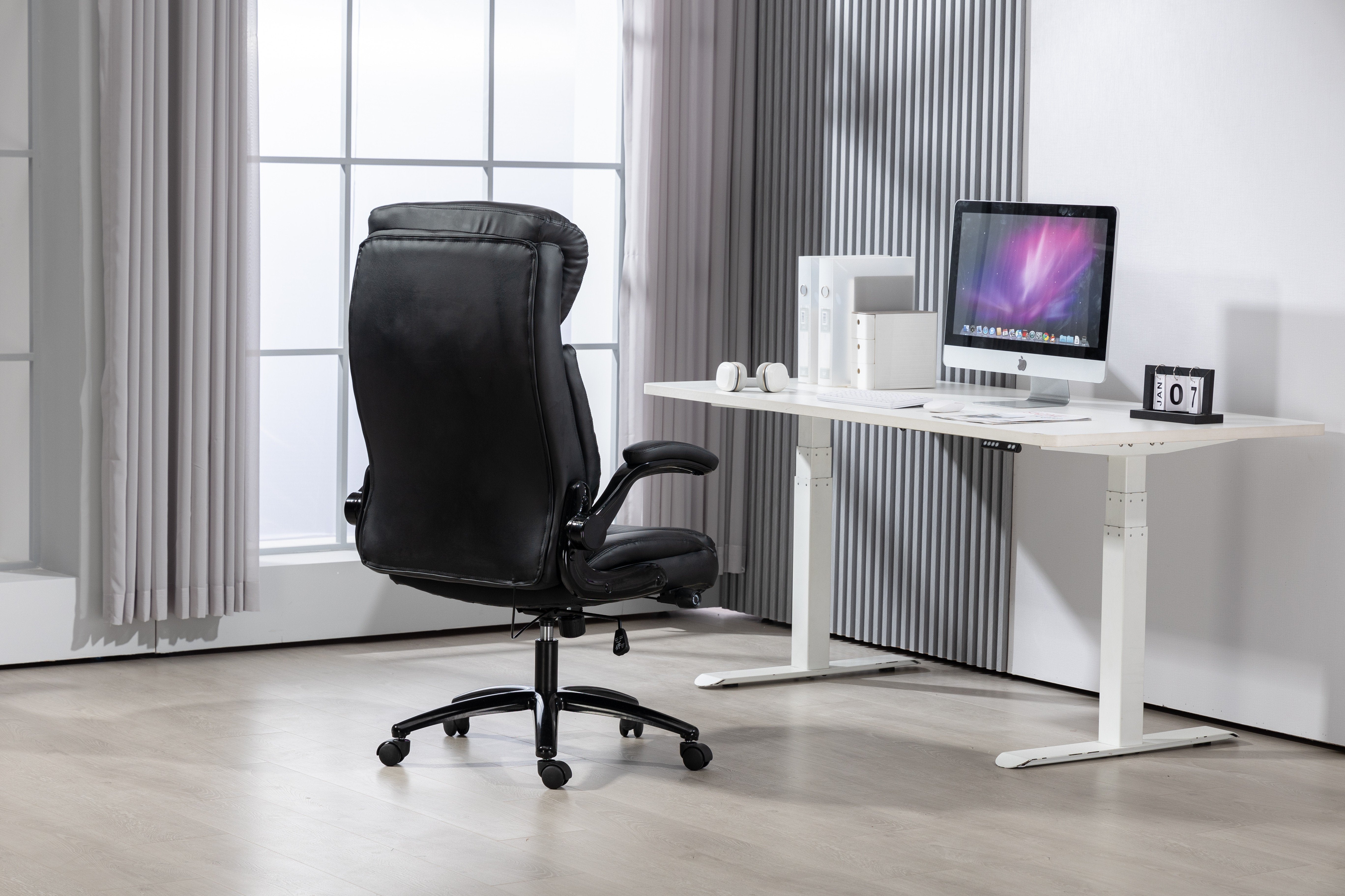 EAN 5901443391555 - Activejet YK7406-1 BK silla de oficina y de ordenador Asiento acolchado Respaldo acolchado imagen 23