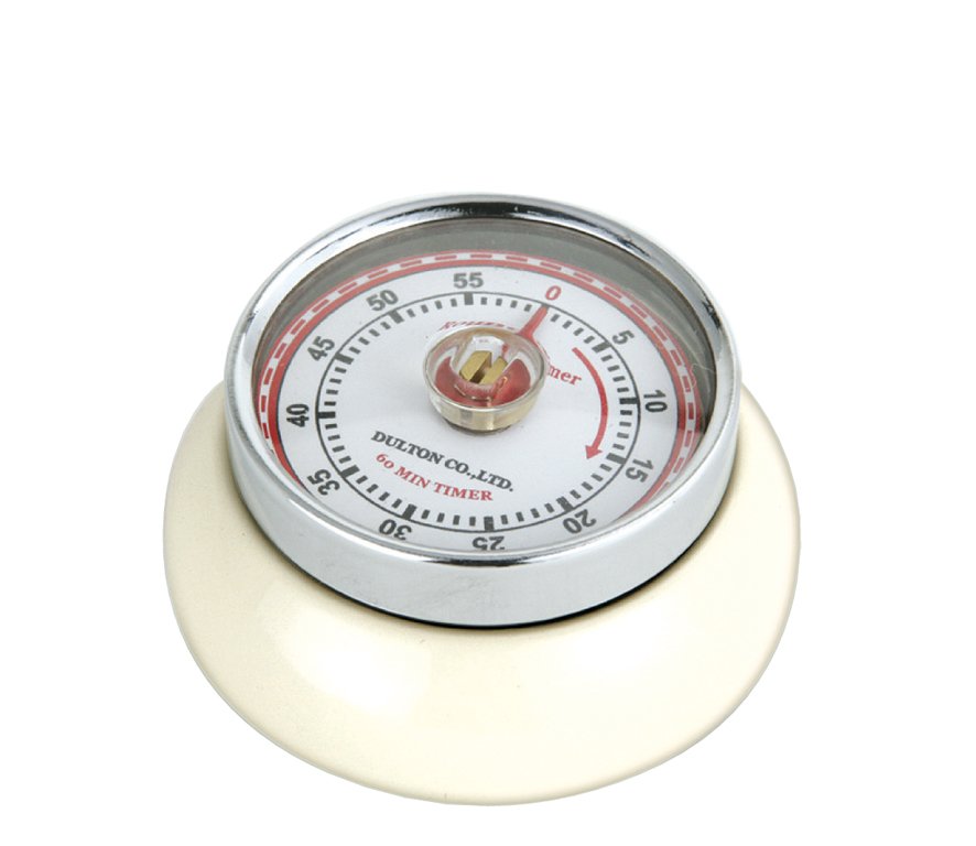 Zassenhaus Speed Temporizador Mecánico Para Cocina Crema De Color