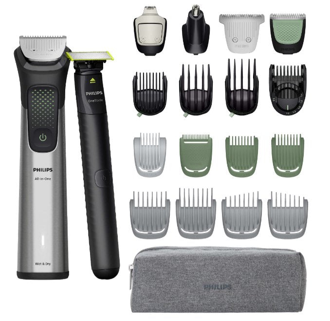 EAN 8720689045094 - Philips MG9557/15 cortadora de pelo y maquinilla Plata 27 Ión de litio imagen 4