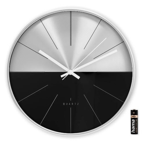 EAN 4047443519979 - Hama Sicily Reloj de cuarzo Círculo Negro, Plata imagen 4