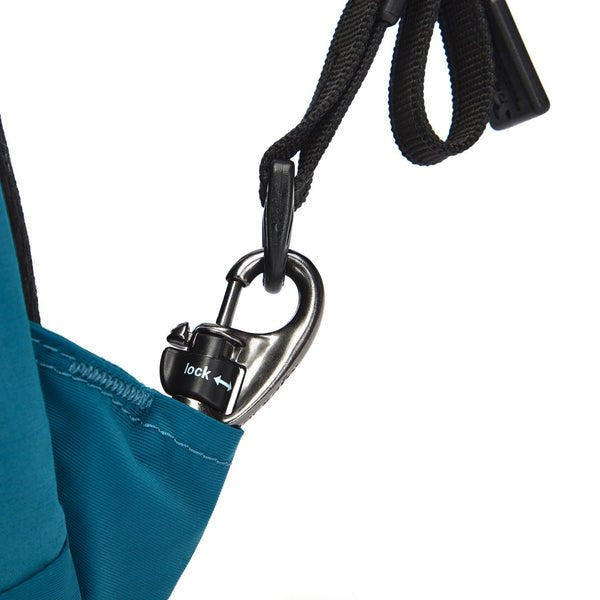 Mochila Pacsafe Ls350 Econyl Turquesa