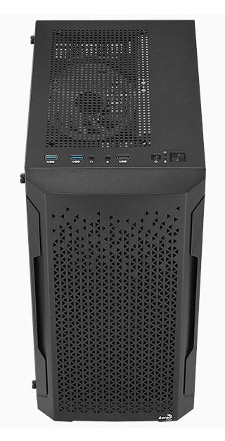 Caja Pc Aerocool Mini Trinity V3 Black Microatx/Miniitx