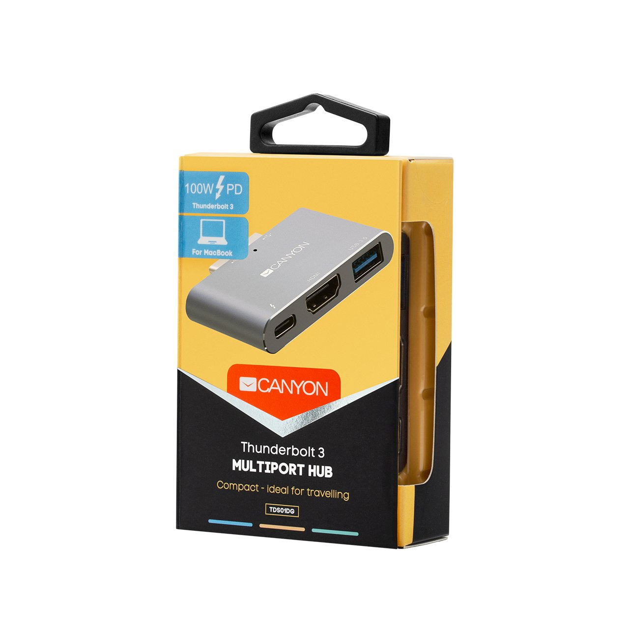 Canyon Hub Ds-1 3in1 Thunderbolt 3 Space Grey