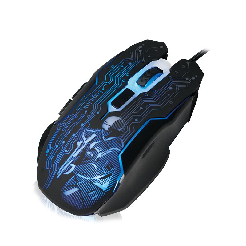 Logilink Id0137 Ratón Usb Tipo A Óptico 2400 Dpi Ambidextro