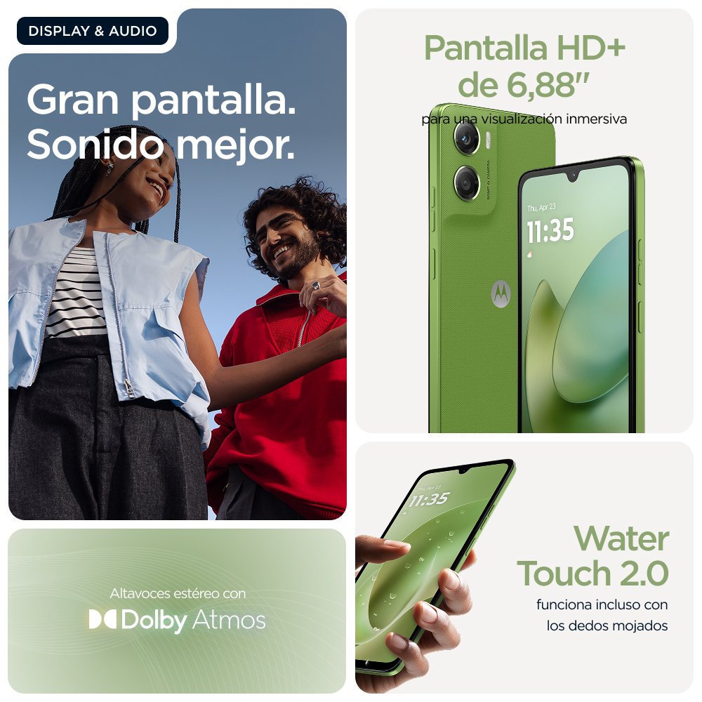 Motorola Moto G06 8gb/256gb Verde Tendril