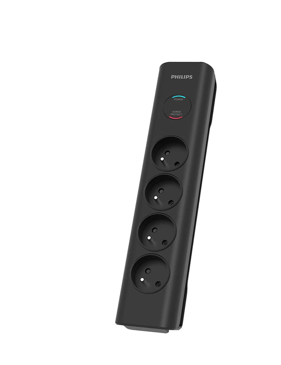 EAN 4895229118324 - Philips SPN7040BA/60 limitador de tensión Negro 6 salidas AC 2 m imagen 1