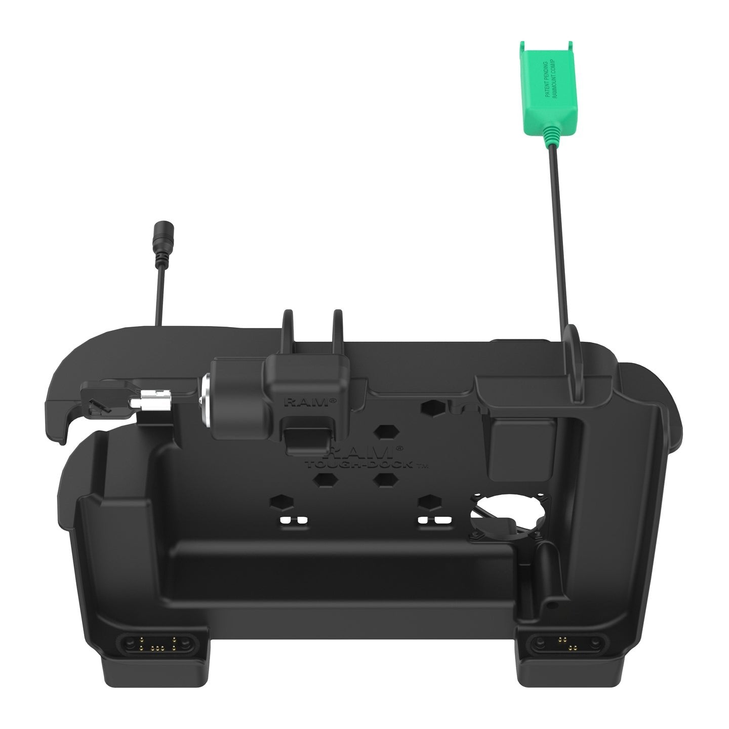 Ram©Power + Dual Usb Locking Dock For Zebra Et6x