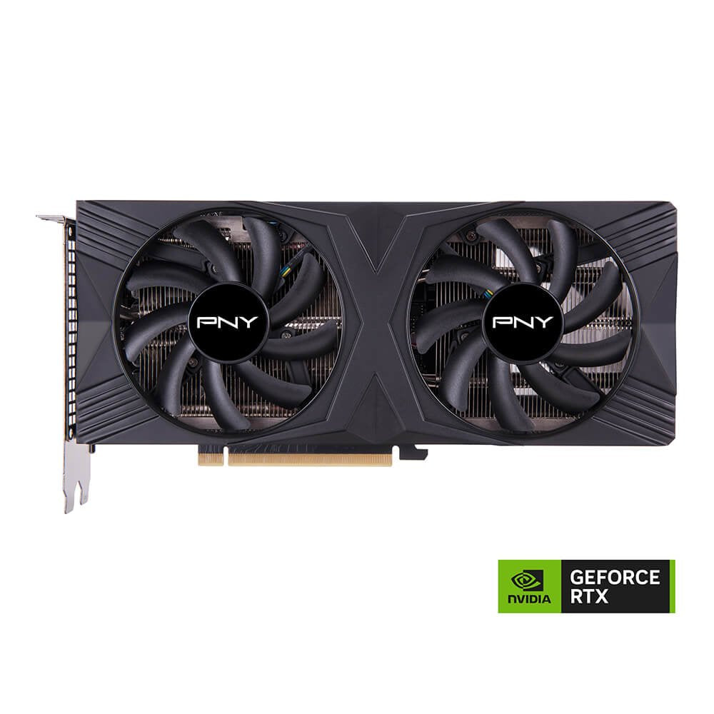 Vga Pny Geforce Rtx 4070 Super 12gb Gddr6x Verto 3xdp 1.4a Hdmi 2.1 Overclockeada Doble Ventilador Dlss 3