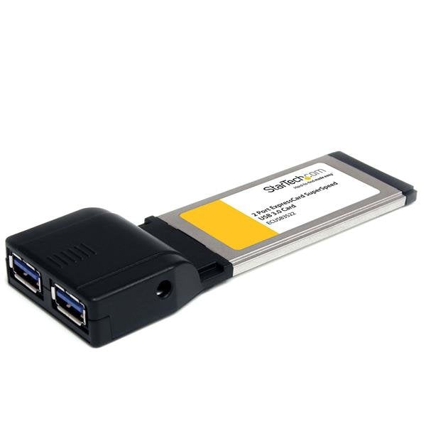 Startech.Com Tarjeta Adaptador Expresscard/34 Usb 3.0 Superspeed De 2 Puertos Con Uasp