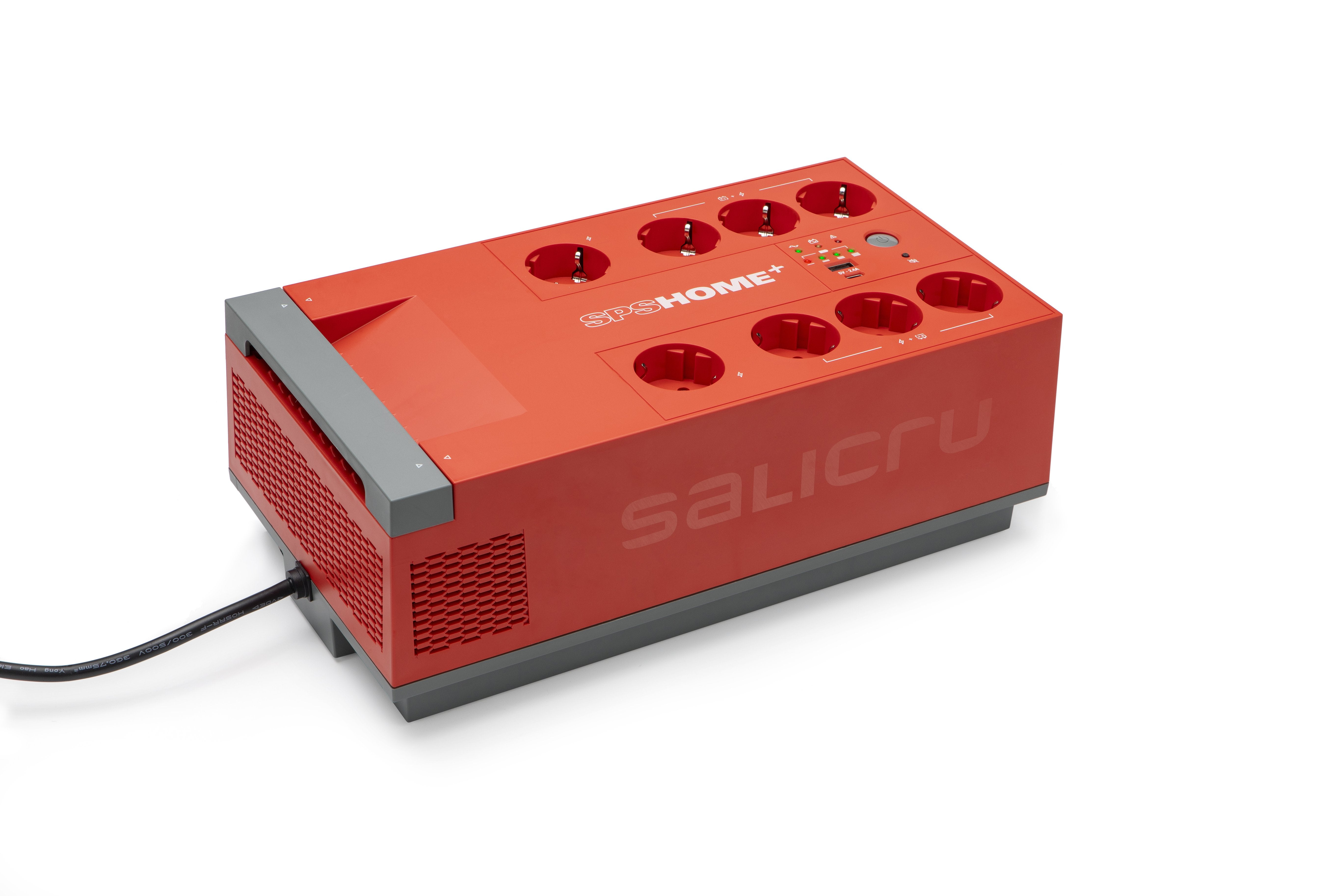EAN 8436584875352 - Salicru SPS 850 HOME+ sistema de alimentación ininterrumpida (UPS) Línea interactiva 0,65 kVA 360 W 8 sal imagen 1