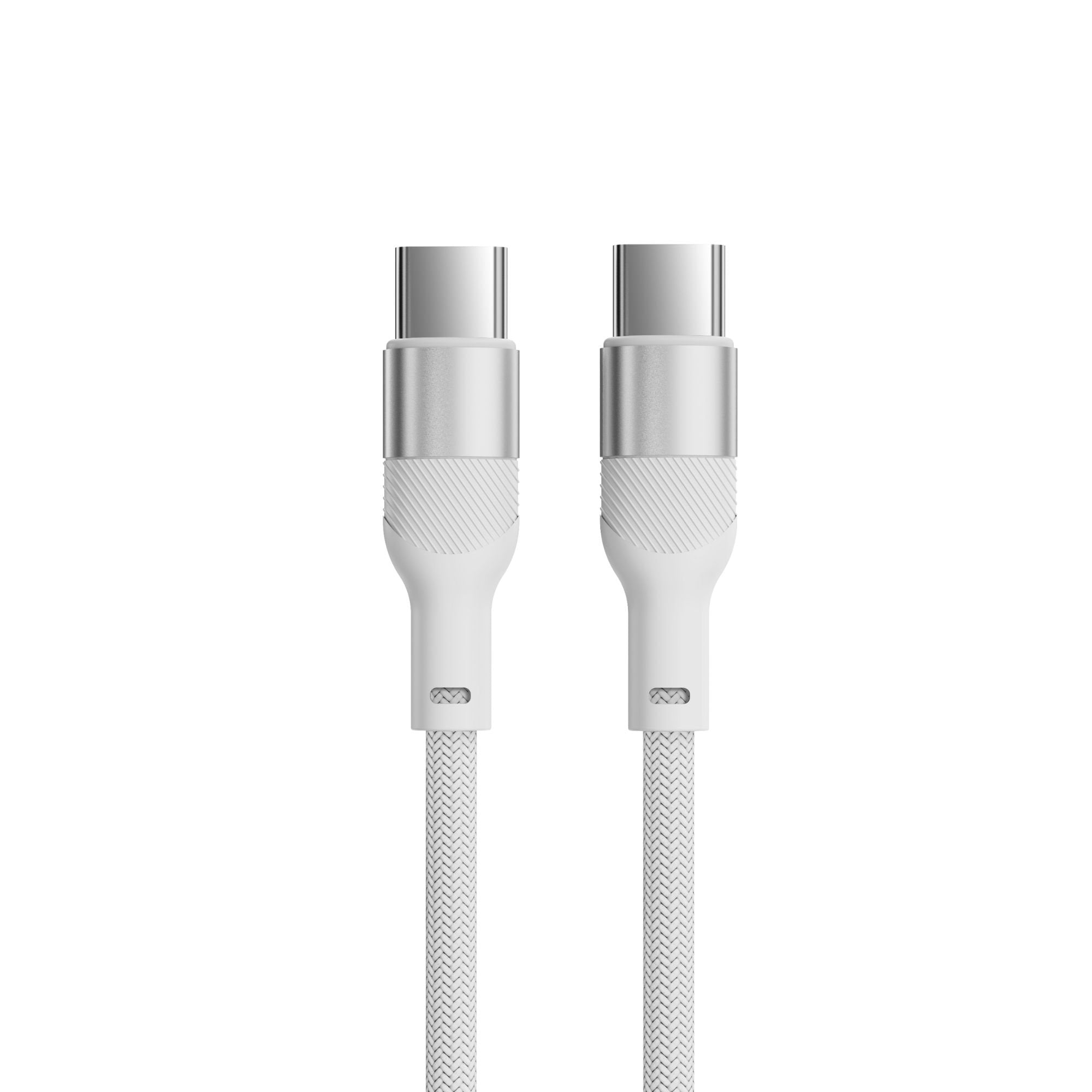 Cable Ultrarrápido Usb Tipo C A Usb Tipo C - 1 M · Blanco