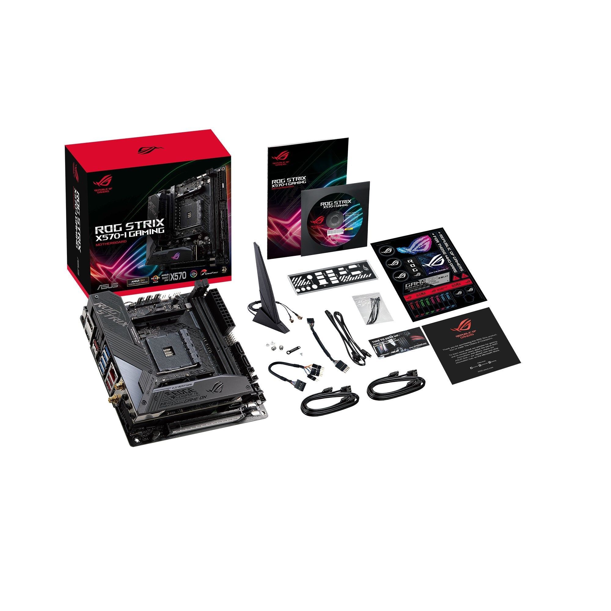 Placa Base Asus Rog Strix X570-I Gaming (Amd,Am4,4ddr,Mitx)