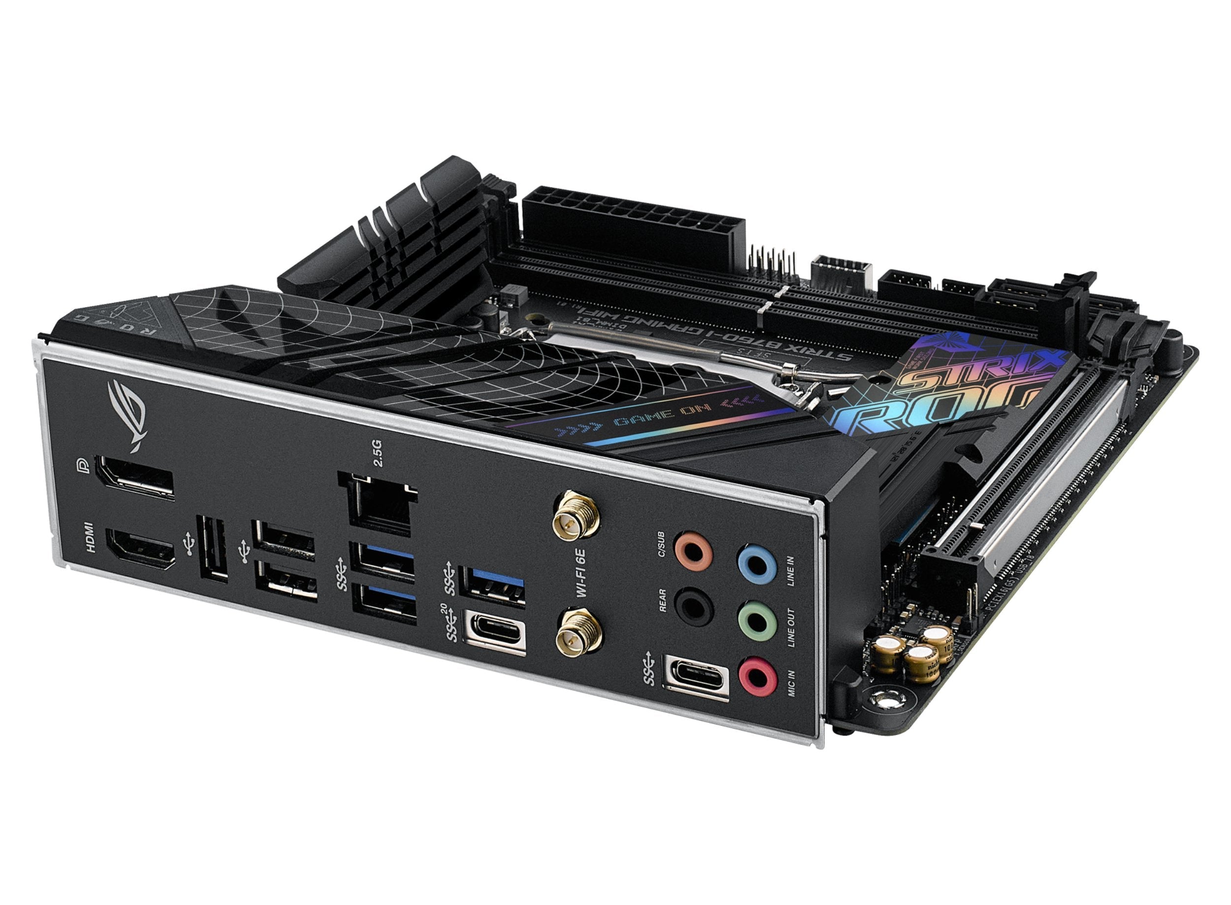 EAN 0195553997652 - ASUS ROG STRIX B760-I GAMING WIFI Intel B760 LGA 1700 mini ITX imagen 7