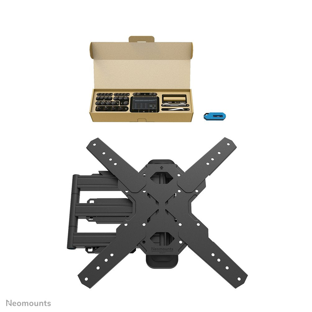 Neomounts Select Screen Wall Mount (Full Motion, 3 Pivots, Vesa 400x400) (Wl40s-850bl14)