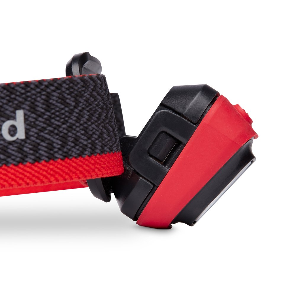 Linterna Frontal Black Diamond Cosmo 350 Negra Y Roja