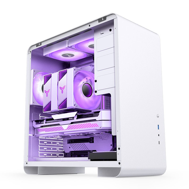 Jonsbo U4 Pro Mesh Midi-Tower - Blanco