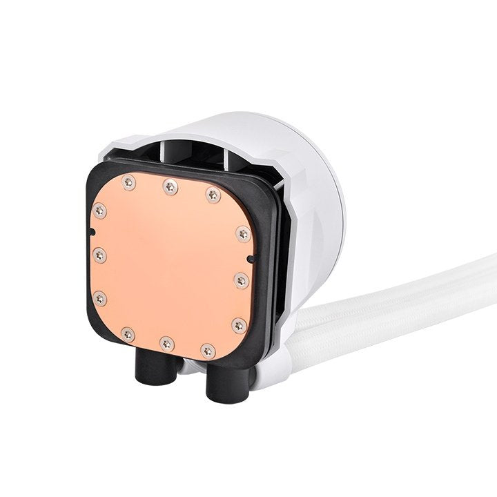 Thermaltake Th420 V2 Argb Sync All-In-One Liquid Cooler Snow Edition, Refrigeración Por Agua Blanco