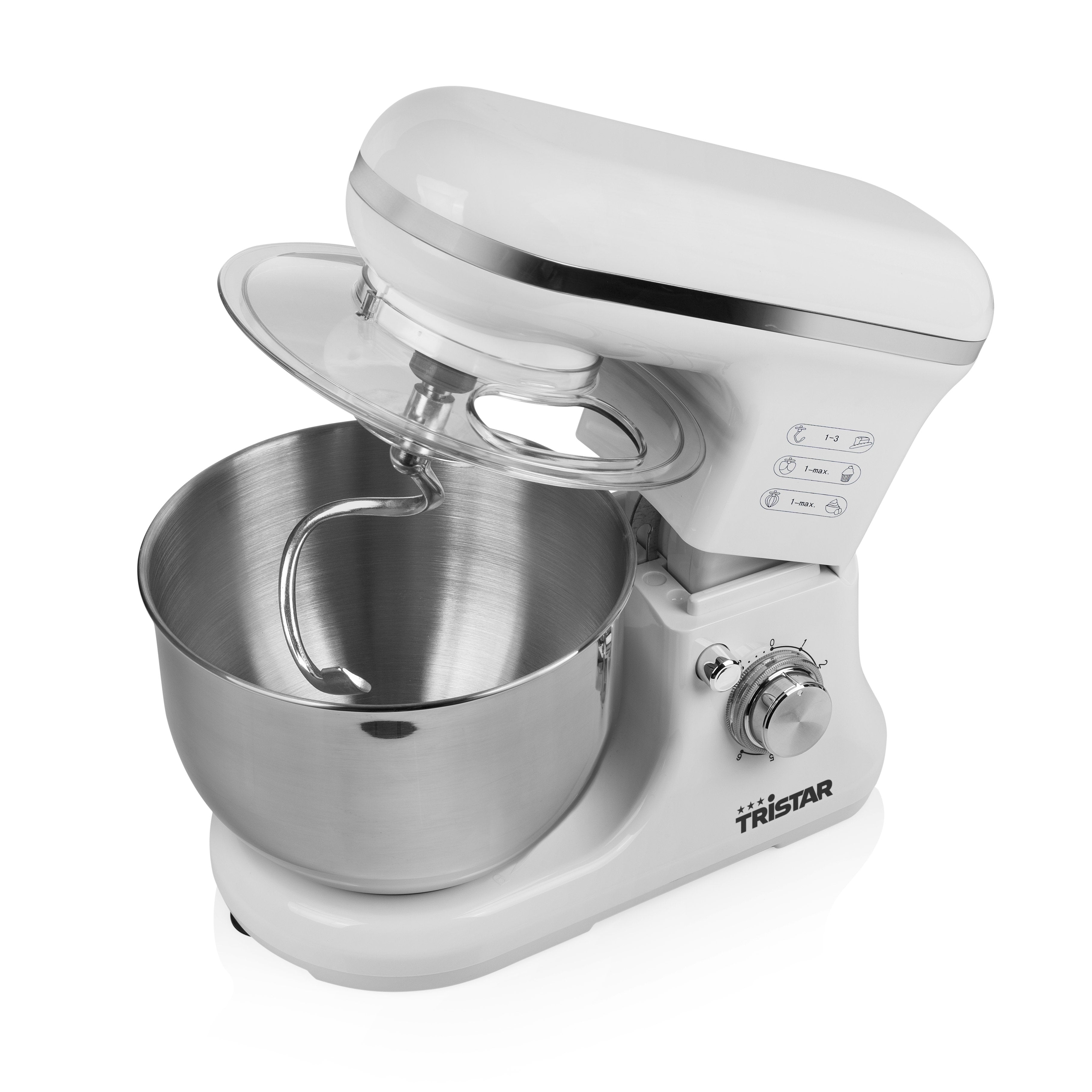 EAN 8713016066473 - Tristar MX-4817 robot de cocina 1200 W 5 L Blanco imagen 4