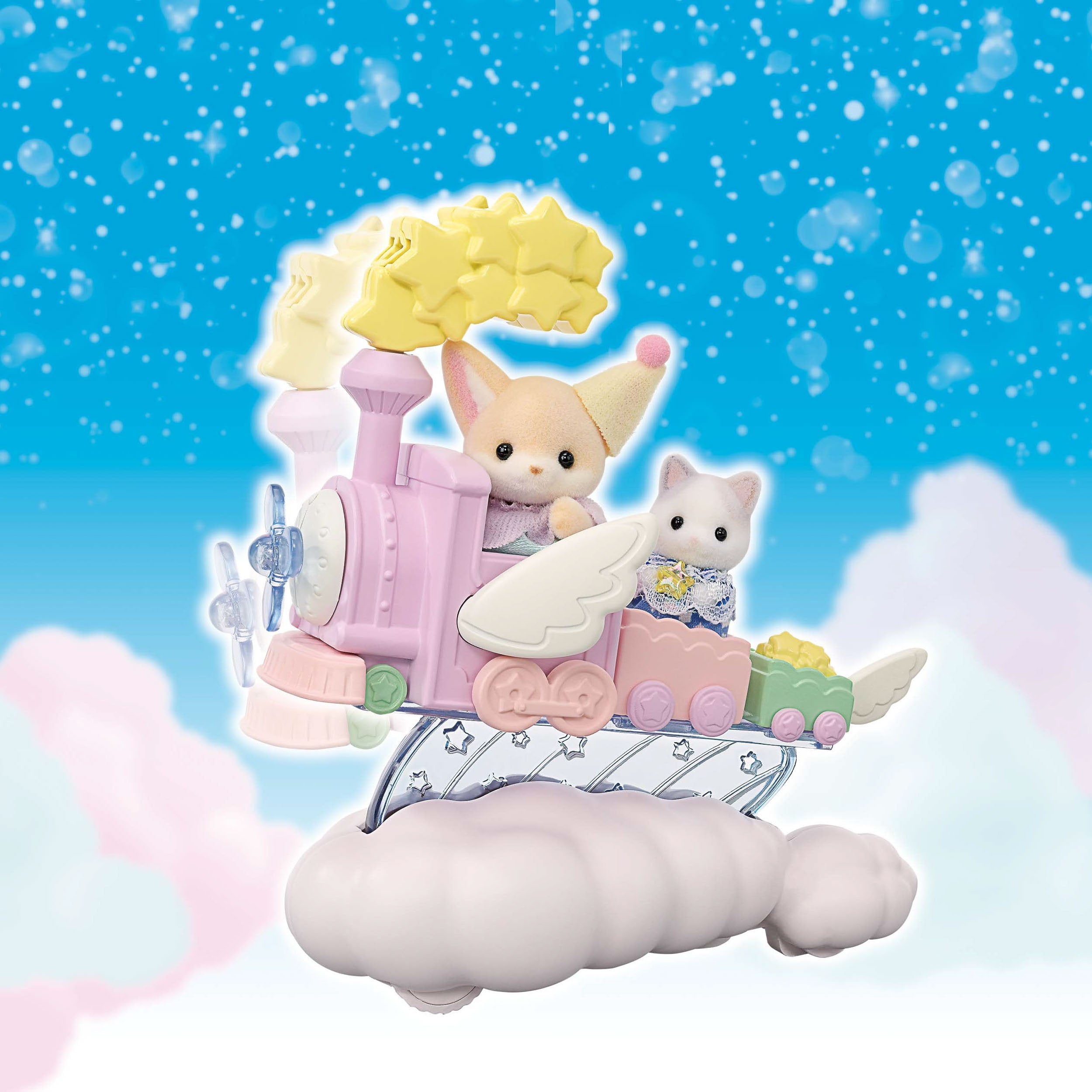 Epoch Sylvanian Families - Magisches Luftschiff Con Figur 5816