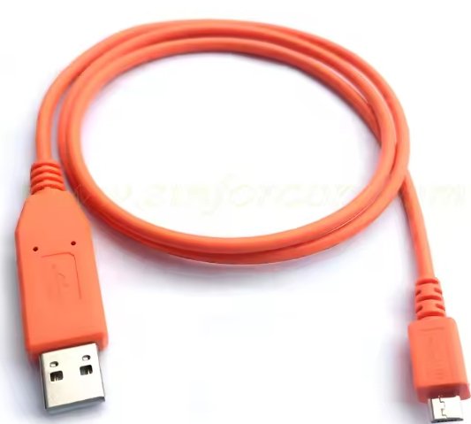 EAN 0190017107844 - HPE Aruba Networking AP-CBL-SERU Micro-USB TTL3.3V to USB2.0 AP Console Adapter Cable cable de red Naranj imagen 1