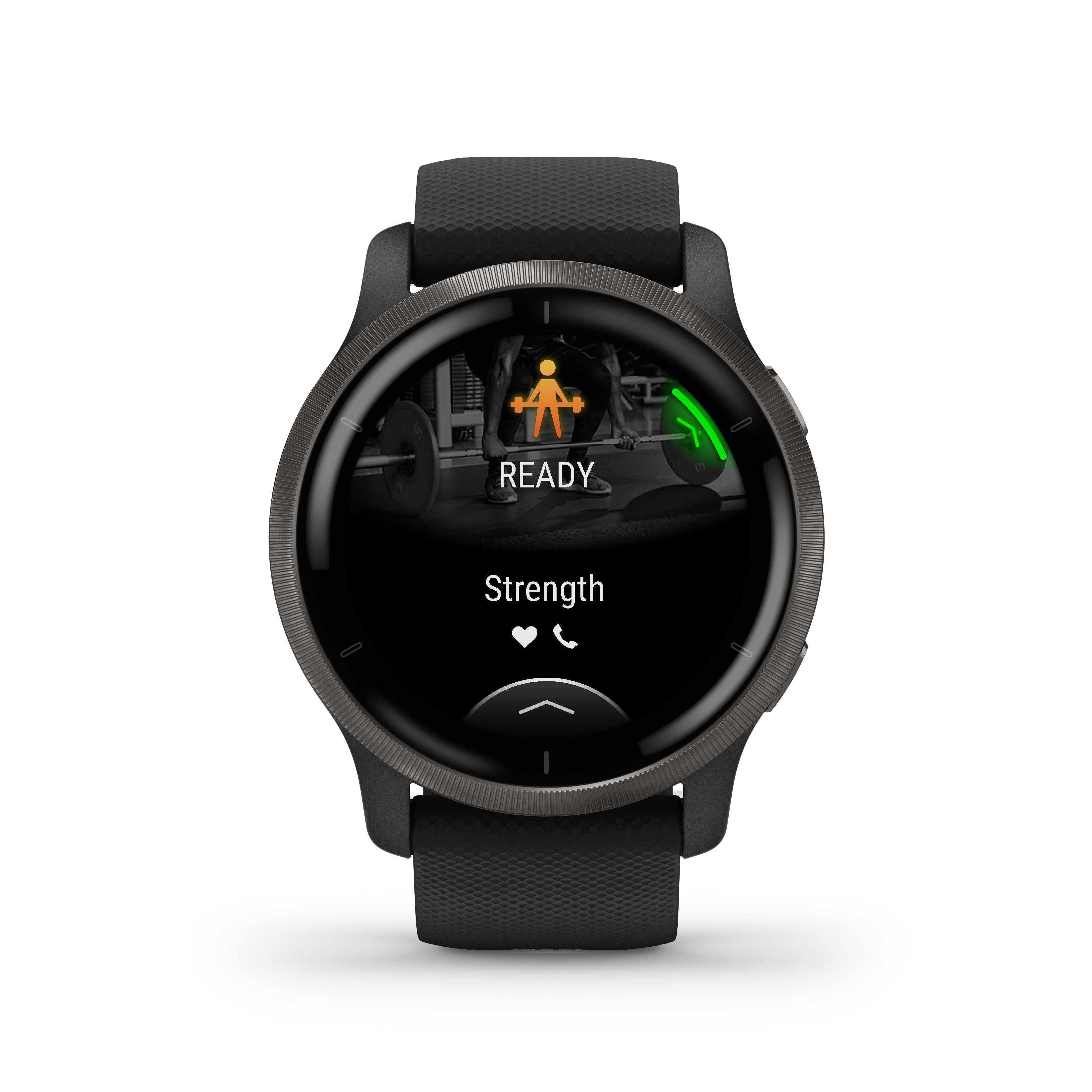 Garmin Venu 2 Negro/Pizarra Smartwatch Multideporte Wifi Gps Integrado Frecuencia Actividad Sueño 45 Mm