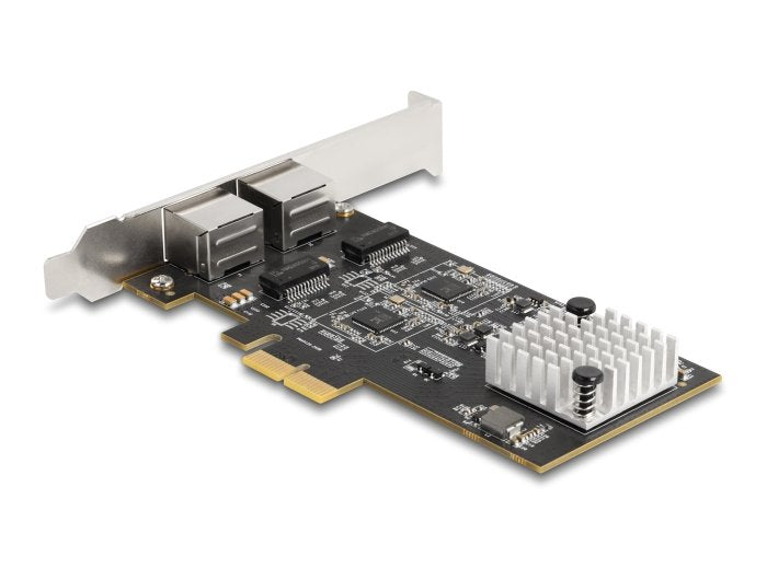 Delock Pci Express X2 Tarjeta A 2 X Rj45 5 Gigabit Lan Rtl8126