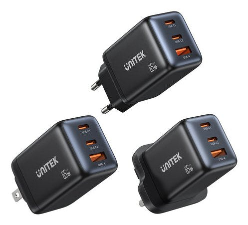 EAN 4894160060310 - UNITEK P1130ABK01-EU cargador de dispositivo móvil Universal Negro Corriente alterna Carga rápida Interio imagen 1