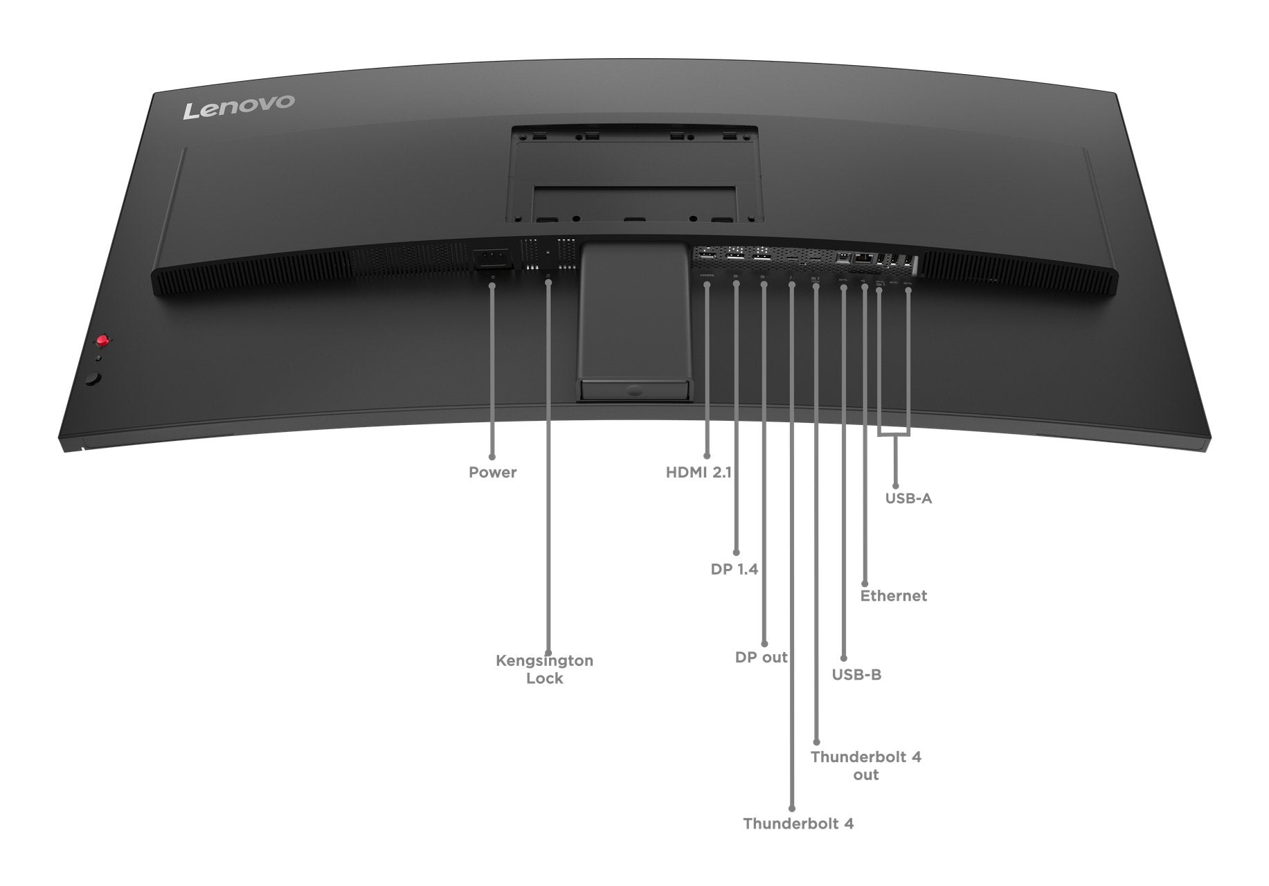 EAN 0198156645616 - Lenovo ThinkVision P40WD-40 pantalla para PC 100,8 cm (39.7") 5120 x 2160 Pixeles WUHD LED Negro imagen 12