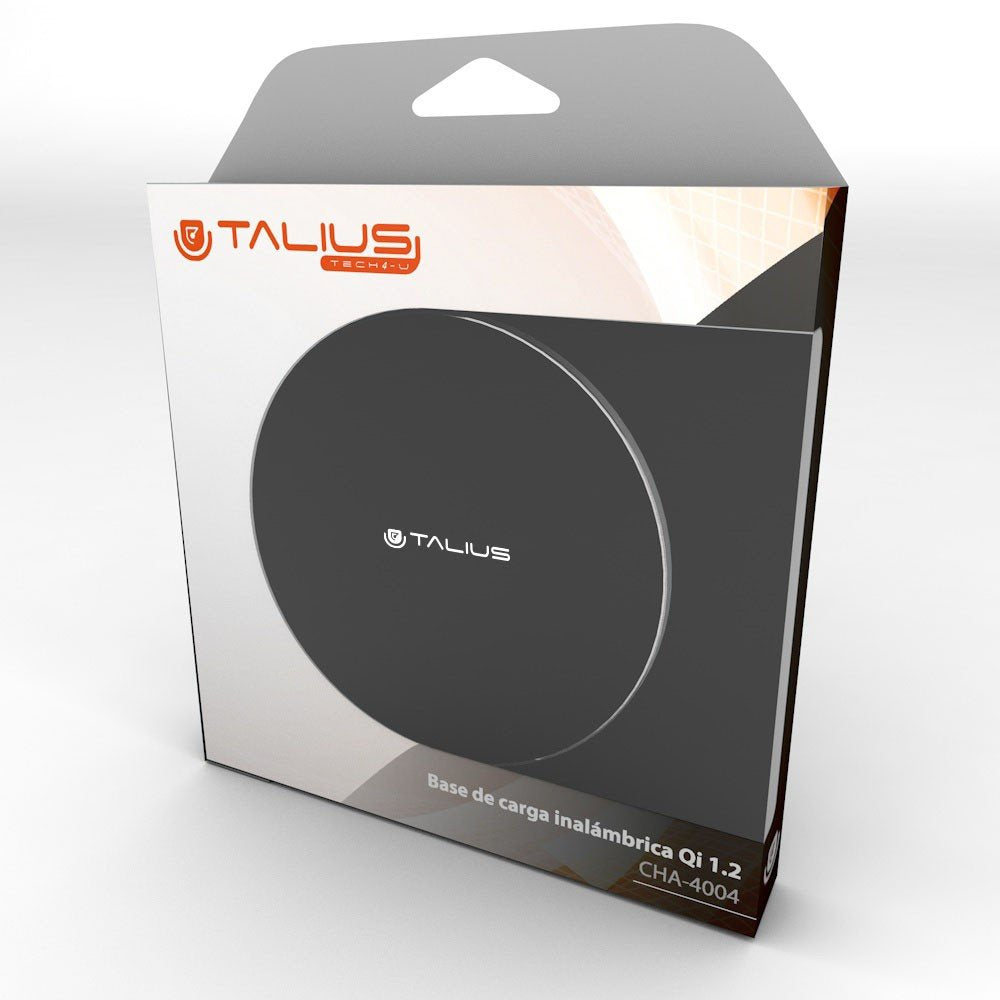 Talius Base De Carga Qi 1.2 Cha-4004 5v 2a Negro