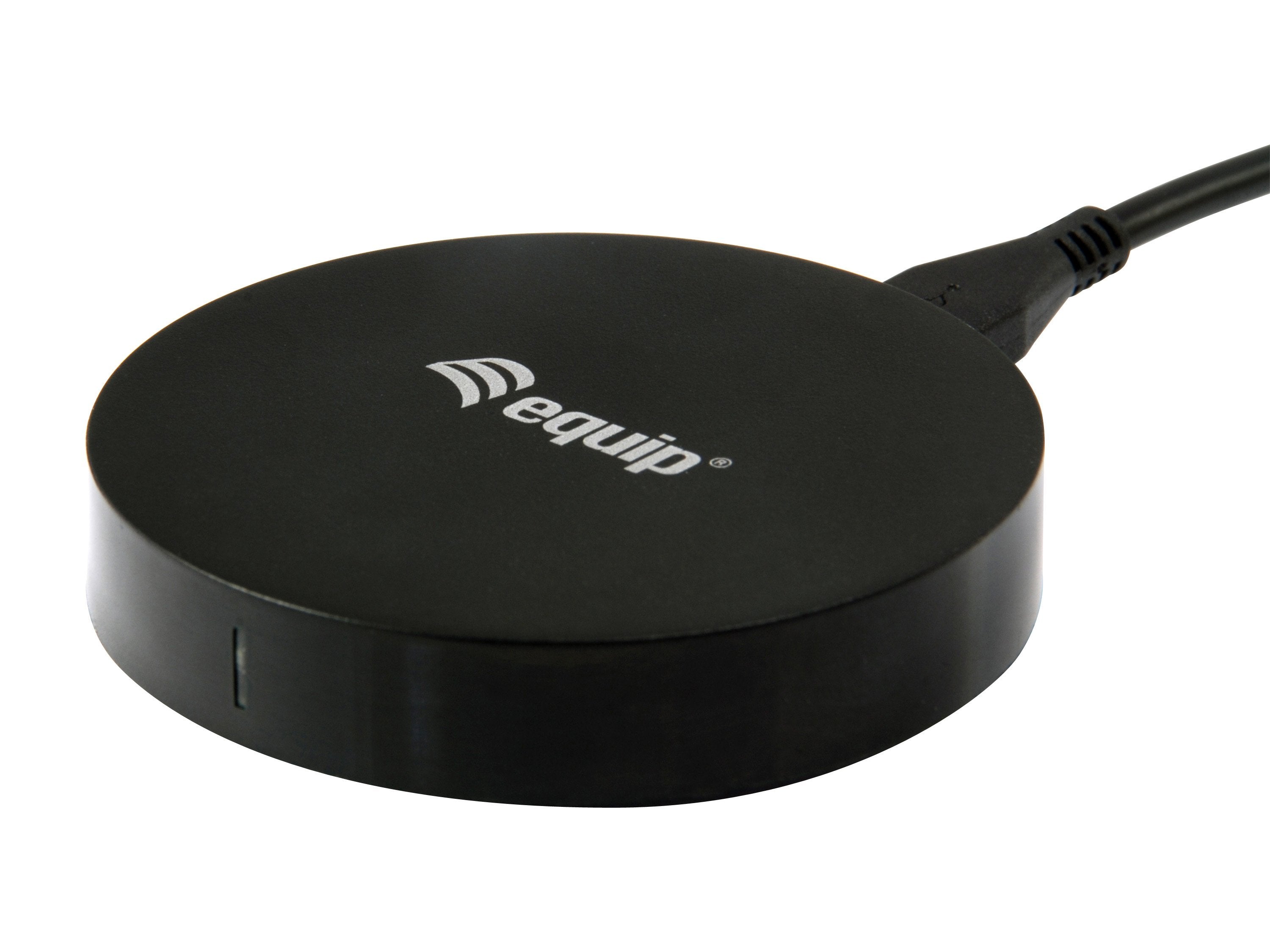 EAN 4015867208885 - Equip 245500 cargador de dispositivo móvil Smartphone Negro USB Cargador inalámbrico Carga rápida Interio imagen 6
