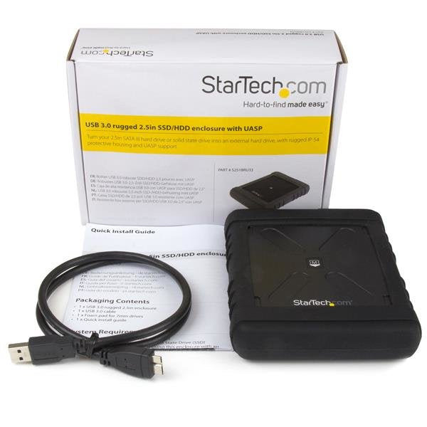 Startech Caja Usb 3.0 Robusta Con Uasp Disco Duro
