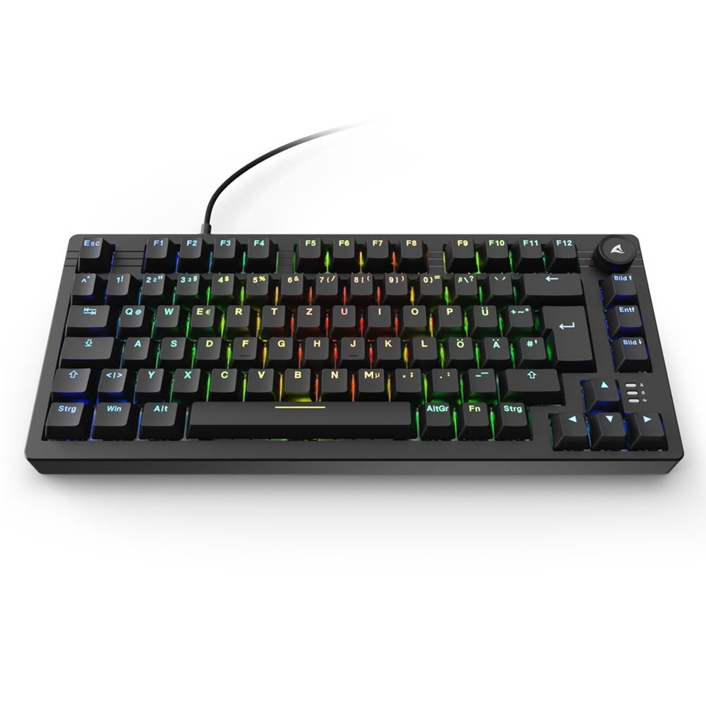 EAN 4044951041824 - Sharkoon SGK25 teclado Hogar USB QWERTZ Alemán Negro imagen 6