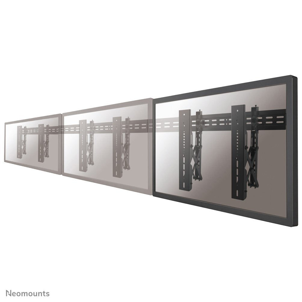 EAN 8717371444419 - Neomounts LED-VW1000BLACK soporte para pantalla de señalización 190,5 cm (75") Negro imagen 4