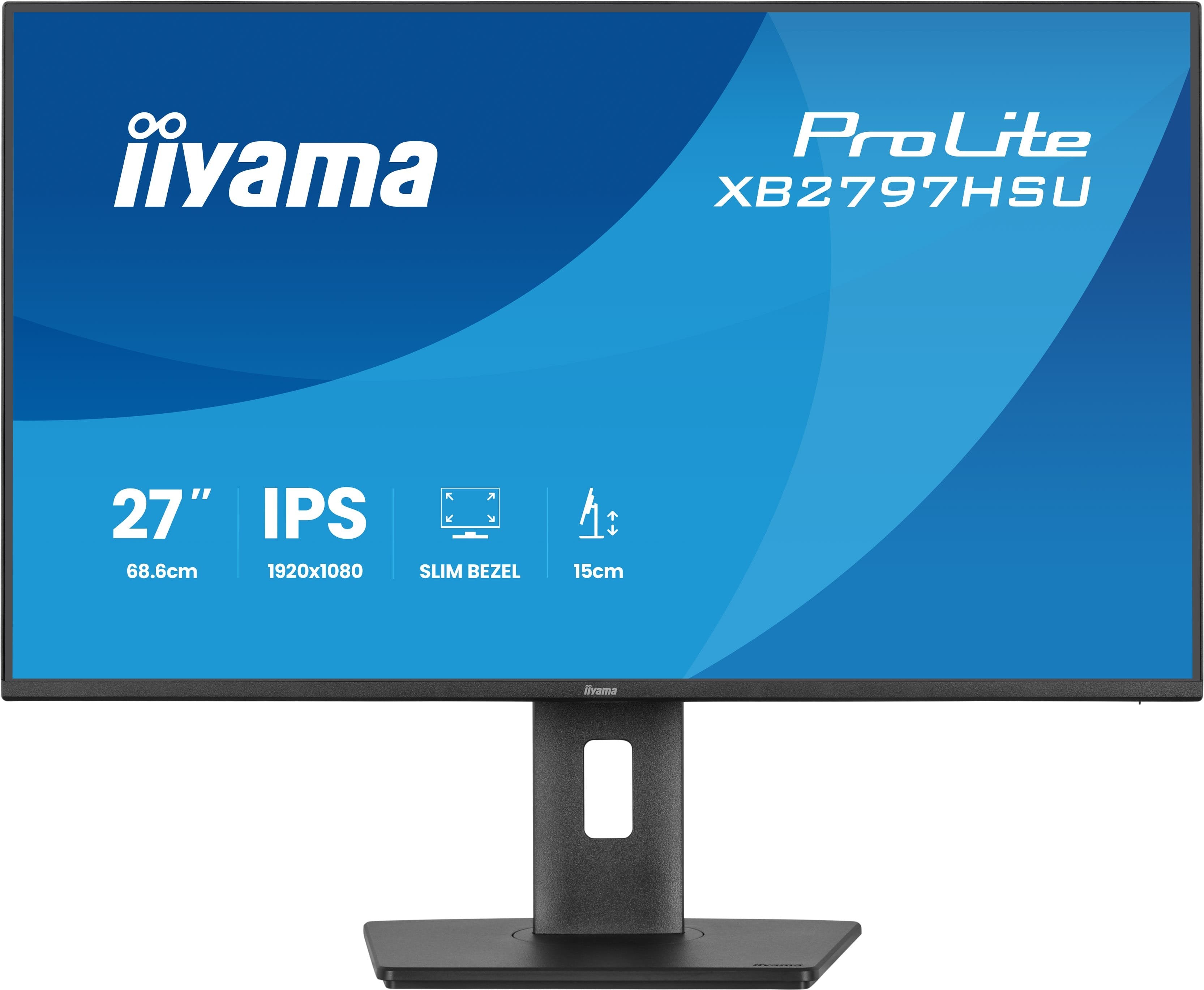 EAN 4948570125852 - iiyama ProLite XB2797HSU-B1 pantalla para PC 68,6 cm (27") 1920 x 1080 Pixeles Full HD LED Negro imagen 3