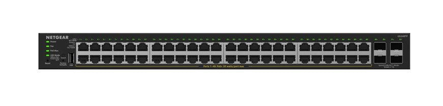 EAN 0606449175974 - NETGEAR GS348TPv2 Gestionado L2/L3 Gigabit Ethernet (10/100/1000) Energía sobre Ethernet (PoE) 1U Negro imagen 2
