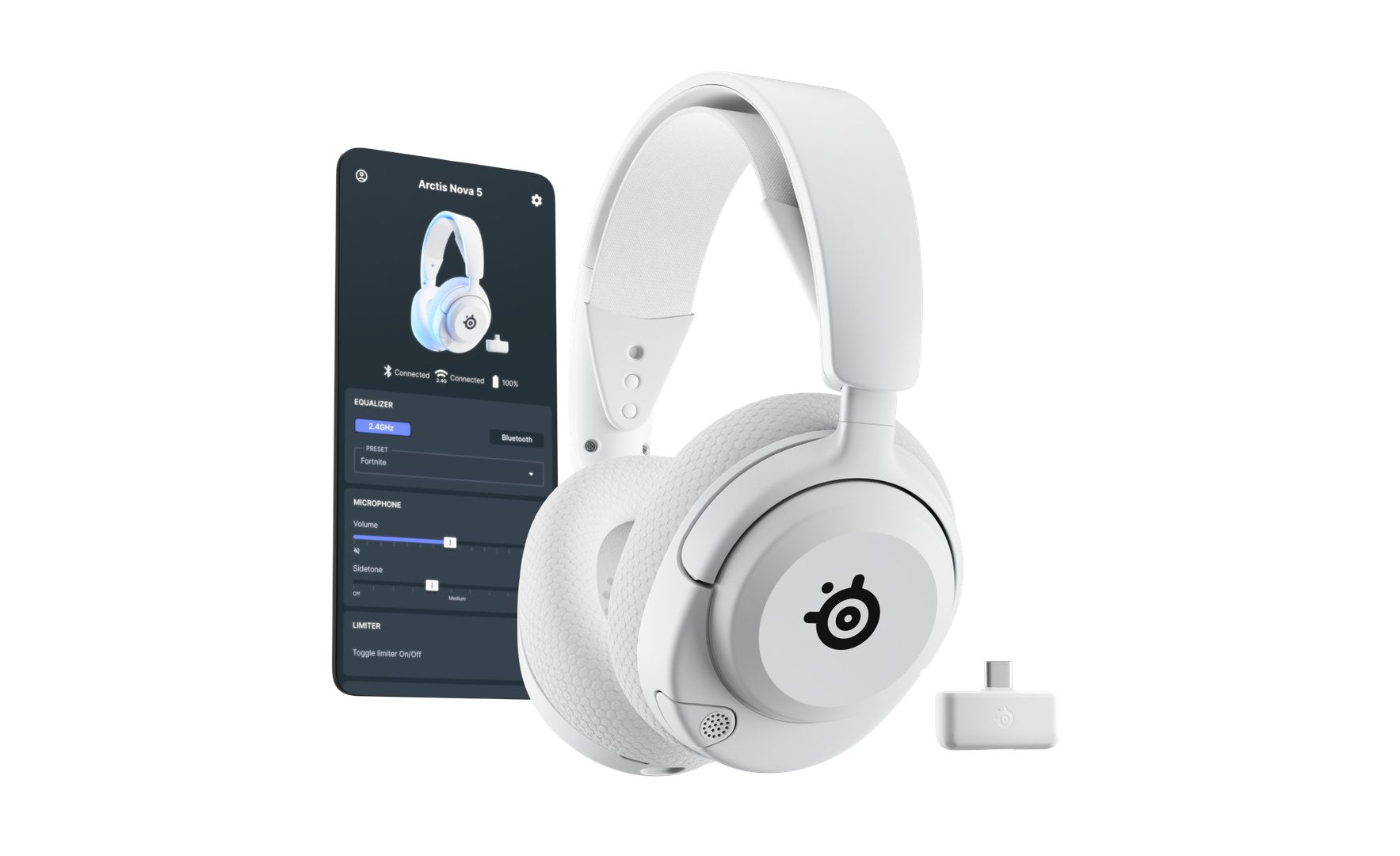 EAN 5707119057974 - Steelseries Arctis Nova 5P Wireless Auriculares Inalámbrico Diadema Juego USB Tipo C Bluetooth Blanco imagen 1
