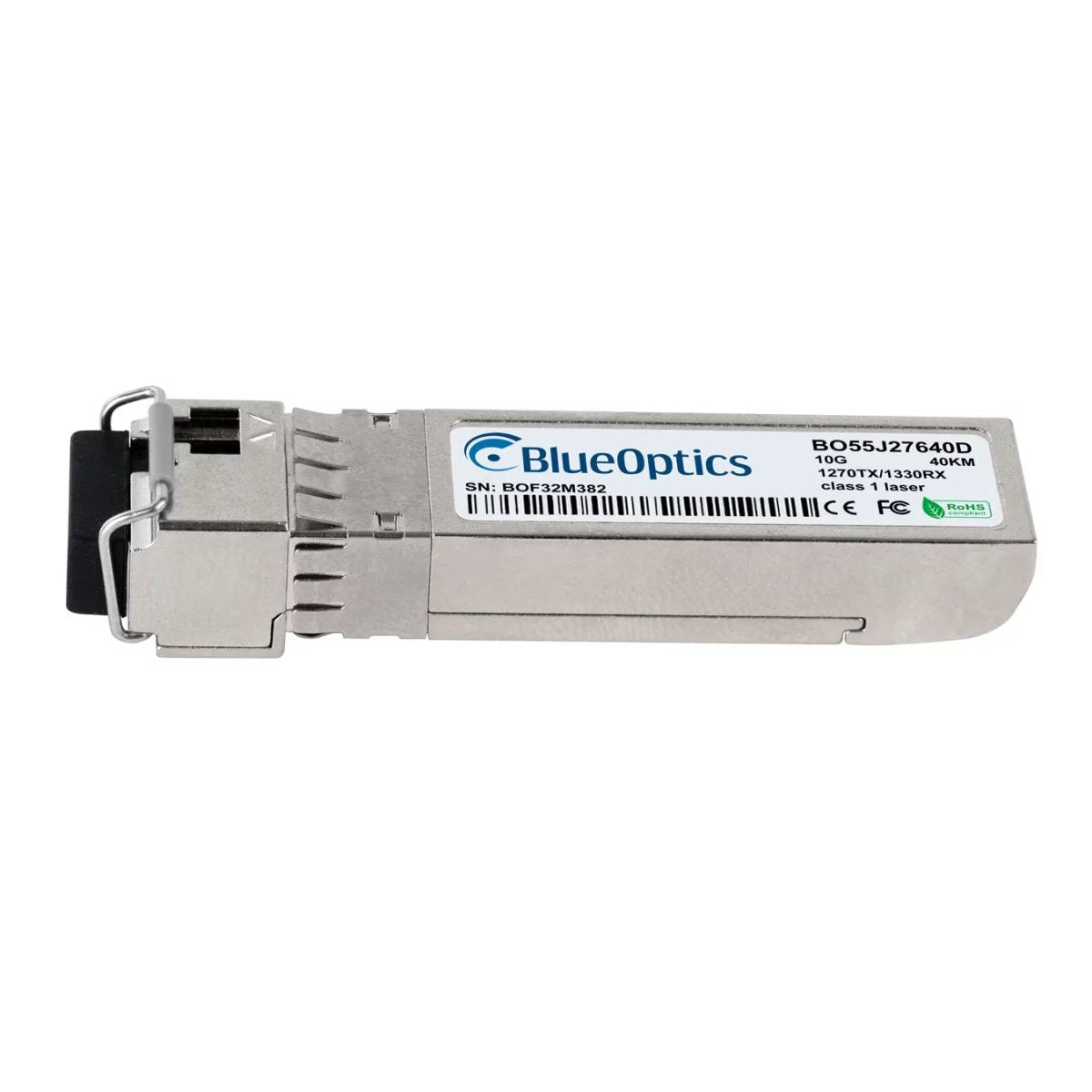 Blueoptics Juniper Jnp-Sfp-10g-Bx40u Blueoptics Bo55j27640d Sfp+ Bidi Transceiver, Lc-Simplex, 10gbase-Bx-U, Singlemode Fiber, Tx1270nm/Rx1330nm, 40km