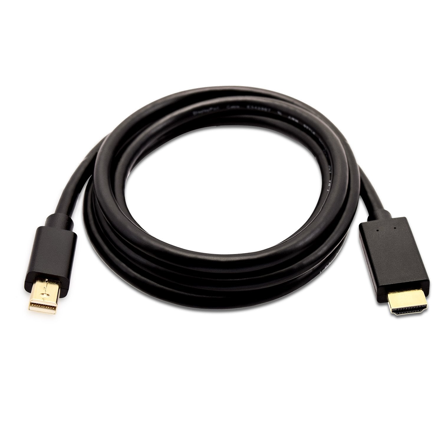 V7 Mini Displayport Macho A Hdmi Macho, 2 Metros, Unidireccional Desde Displayport Color Negro, Máxima Resolución De Vídeo De 1080p