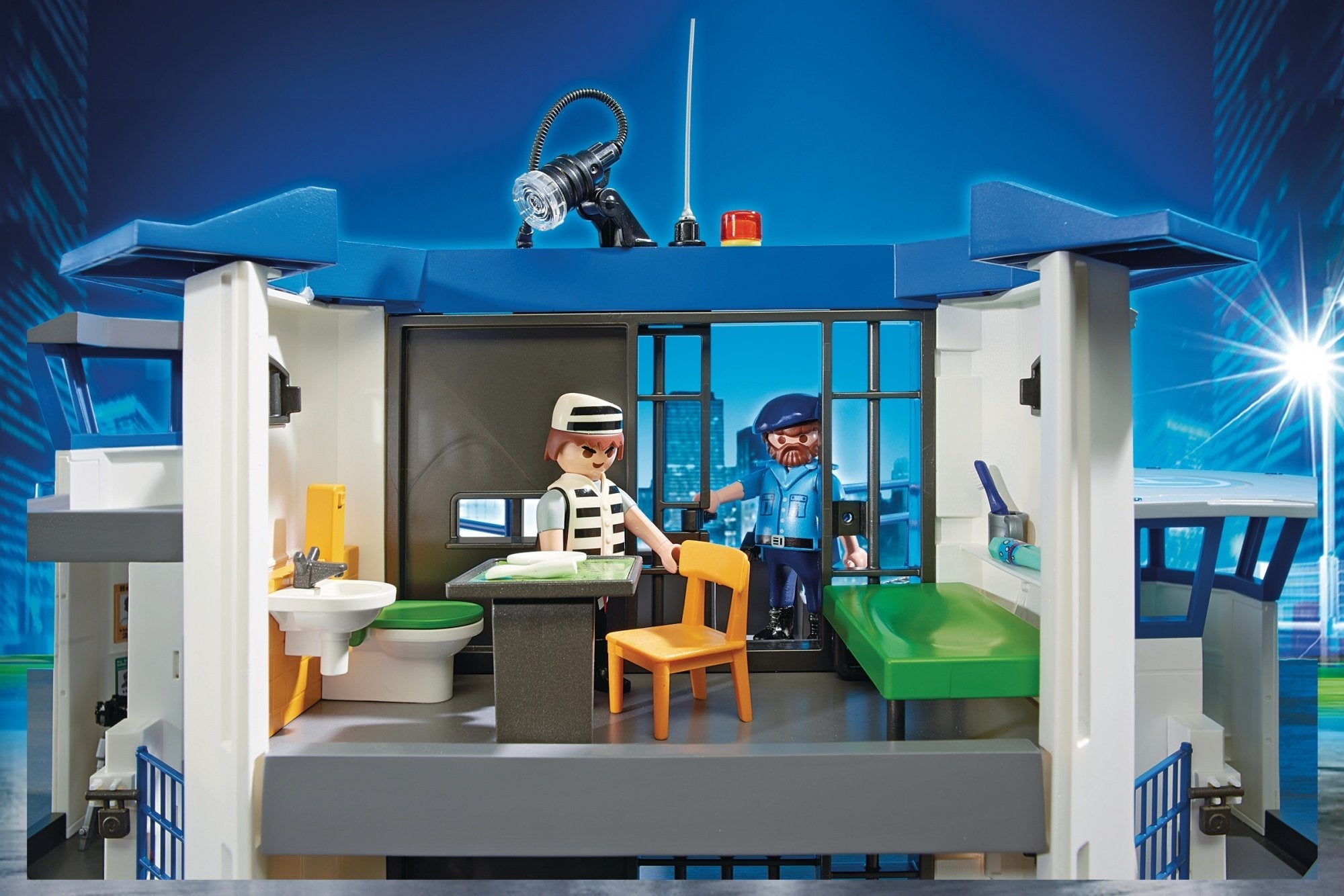EAN 4008789069191 - Playmobil City Action Police Headquarters with Prison imagen 8