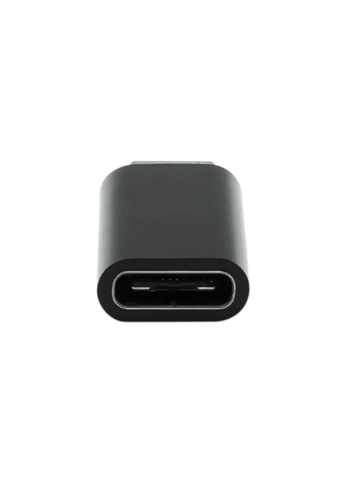 Proxtend Usbmicroba-Usbc Cambiador De Género Para Cable Usb Micro B Negro