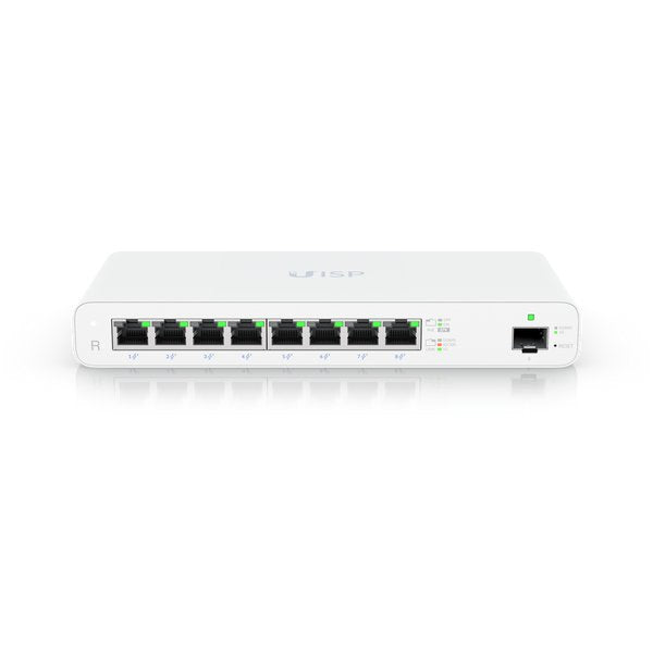 Ubiquiti Networks Uisp-R Router Poe Gigabit Para Aplicaciones Micropop Con 8 Puertos Rj45 Gbe Con Poe Pasivo De 27v Que Soportan