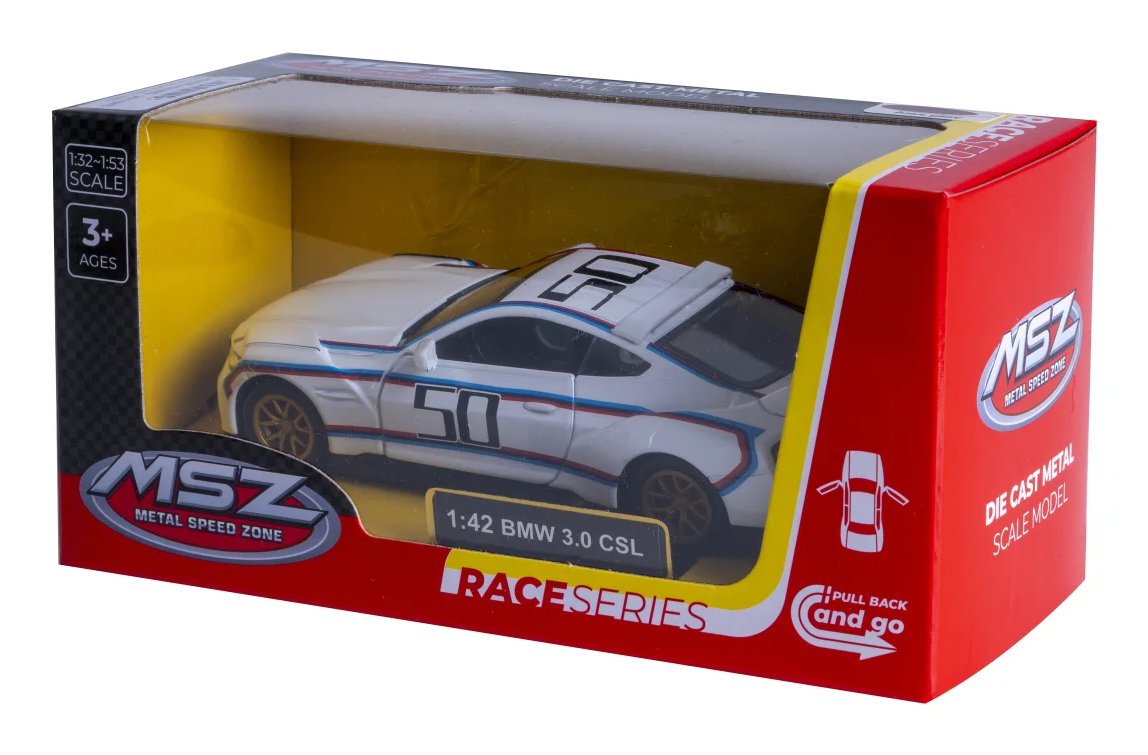 Jamara Bmw 3.0 Csl 1:42 Blanco 3+