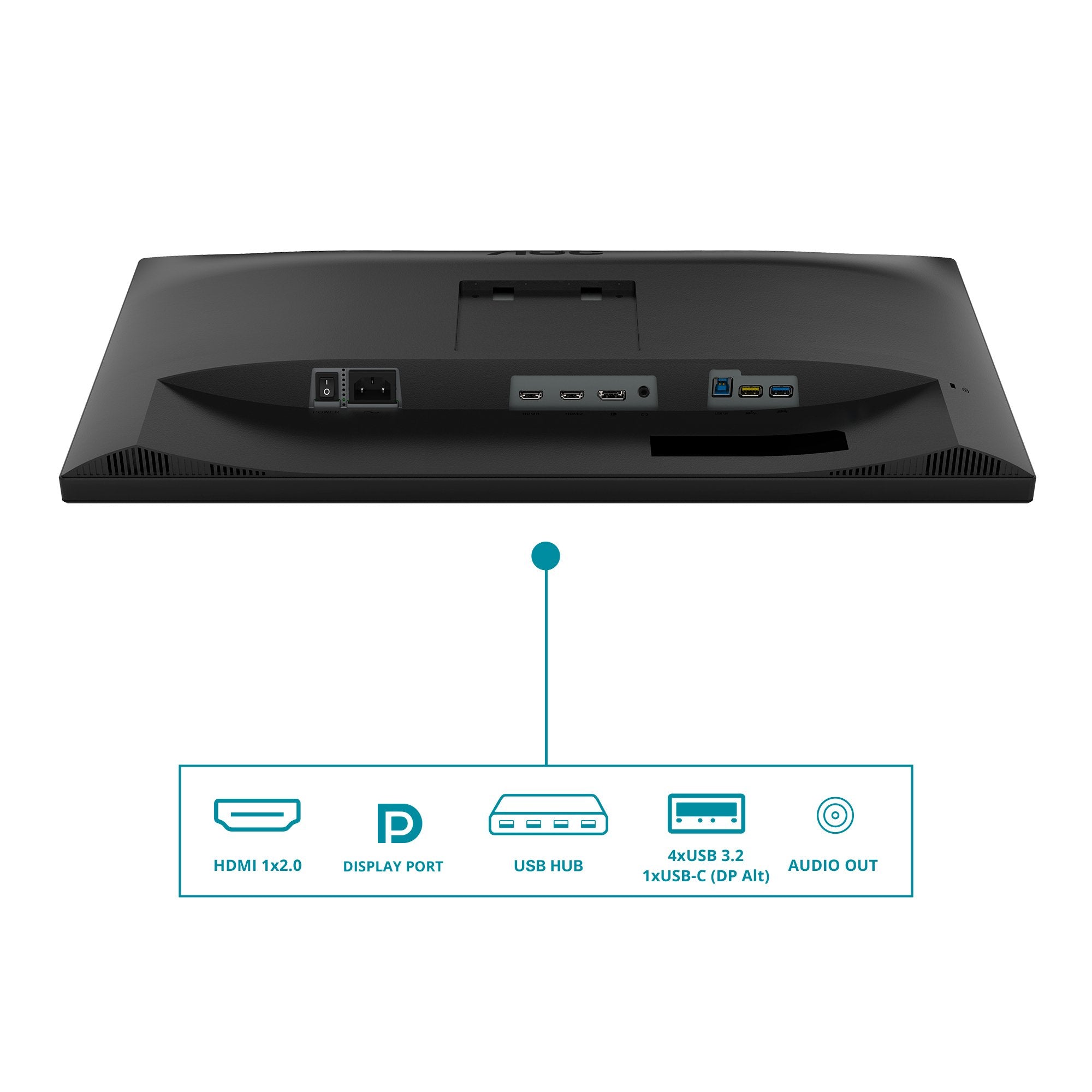 EAN 4038986110198 - AOC V5 CU34V5C/BK pantalla para PC 86,4 cm (34") 3440 x 1440 Pixeles Wide Quad HD LED Negro imagen 1