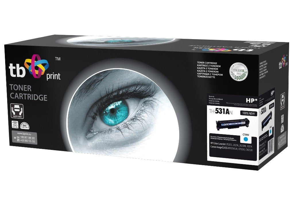 EAN 5901500506038 - TB Print TH-531AN cartucho de tóner 1 pieza(s) Compatible Cian imagen 1